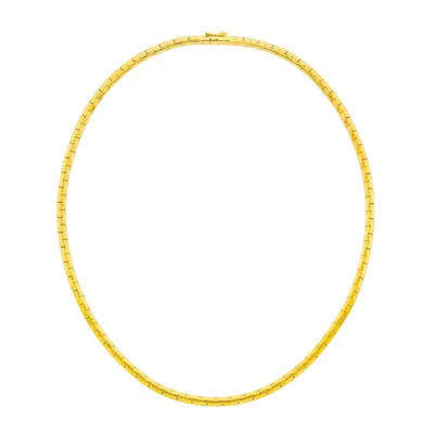 Lot 134 - Gold Link Necklace