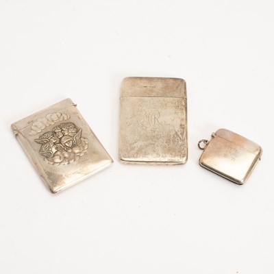 Lot 303 - Two Continental Silver Cigarette Cases