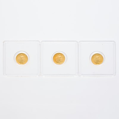 Lot 57 - United States - Group of 1/10-oz. American Gold Eagles