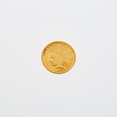 Lot 17 - United States 1909-S Indian Head Eagle