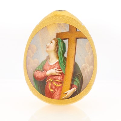 Lot 77 - Russian Porcelain Easter Egg