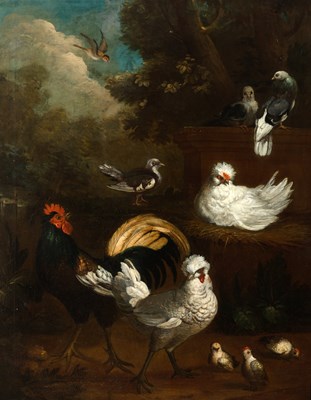 Lot 22 - Follower of Melchior de Hondecoeter