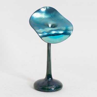 Lot 136 - Orient & Flume Iridescent Glass Tulip Vase