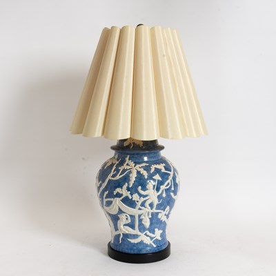Lot 138 - Chinese Porcelain Lidded Vase