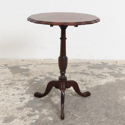 Lot 5 - Mahogany Tilt-Top Side Table