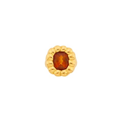 Lot 1004 - Verdura Gold and Citrine 'Turban' Ring