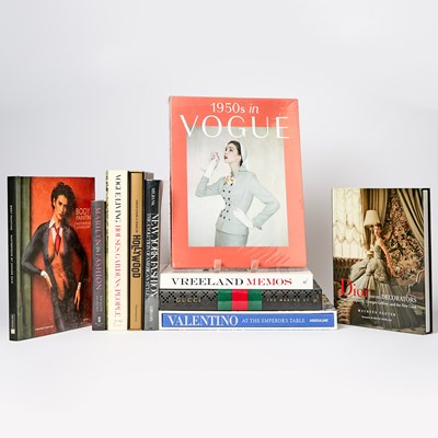 Lot 316 - A group of ten oversized monographs on fashion and Hollywood