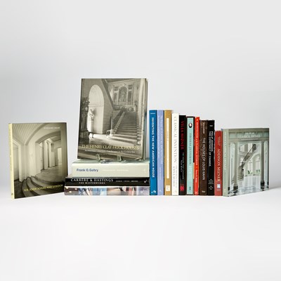 Lot 317 - A group of sixteen oversized architecture monographs