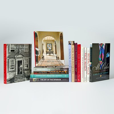 Lot 319 - A group of fourteen oversized monographs on interior design