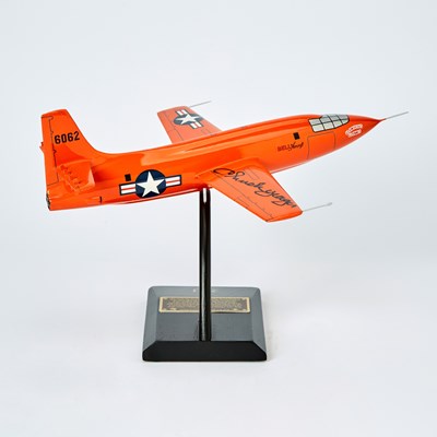 Lot 219 - Chuck Yeager signed Bell X-1 Rocket Model