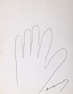 Lot 154 - Outstanding collection of sketches and tracings of hands by major 20th-century artists