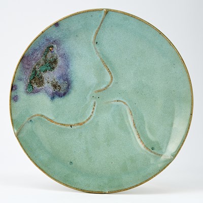 Lot 532 - A Chinese Jun Type Plate