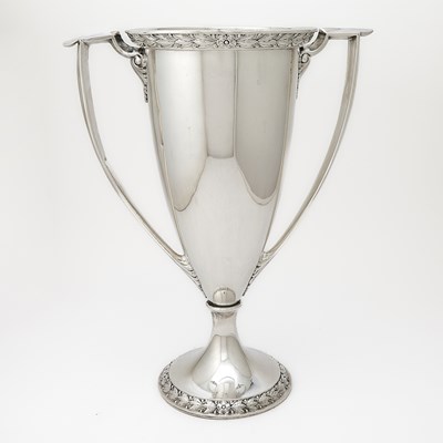 Lot 257 - Gorham Sterling Silver Two-Handled Vase
