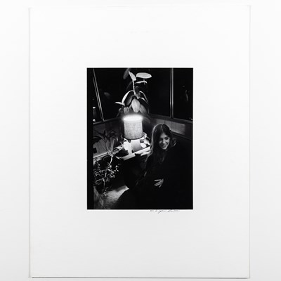 Lot 77 - W. Eugene Smith, Young woman by lamplight, likely 1970s