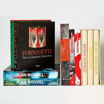 Lot 324 - A group of large format monographs including Andy Warhol "Giant" Size