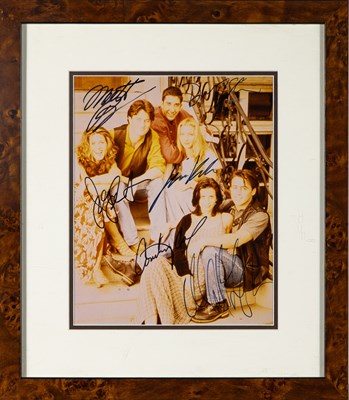 Lot 20 - A charming Friends cast photo, signed