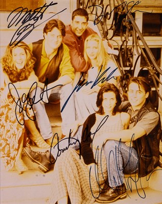 Lot 20 - A charming Friends cast photo, signed