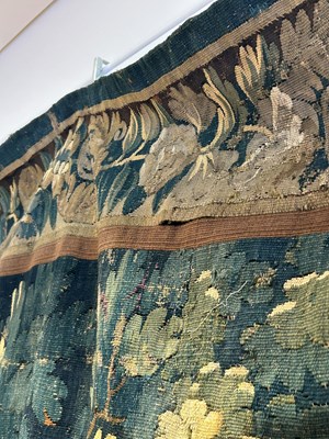 Lot 1218 - Aubusson Verdure Tapestry