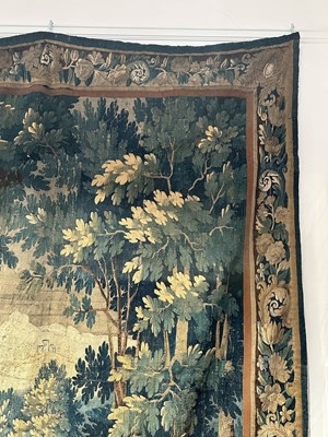 Lot 1218 - Aubusson Verdure Tapestry