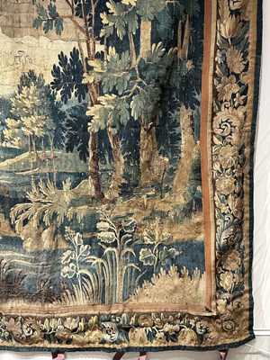 Lot 1218 - Aubusson Verdure Tapestry