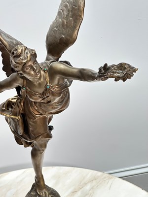 Lot 1152 - Bronze Figure of Victory