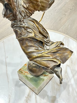 Lot 1152 - Bronze Figure of Victory