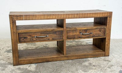 Lot 370 - Pine Wood Sideboard