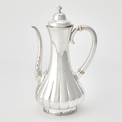 Lot 1101 - Tiffany & Co. Sterling Silver Turkish Coffee Pot