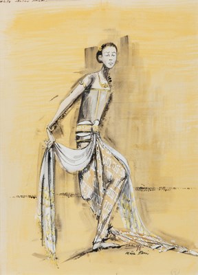 Lot 80 - Irene Sharaff Design for Mata Hari
