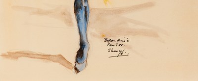Lot 81 - An Irene Sharaff Costume Design for a Dancer