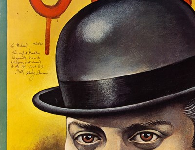 Lot 64 - Three Penny Opera poster signed by Richard Foreman and Stan Silverman