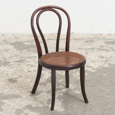 Lot 381 - Stained Bentwood Childs Chair