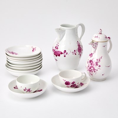 Lot 3053 - Group of German Porcelain Table Articles