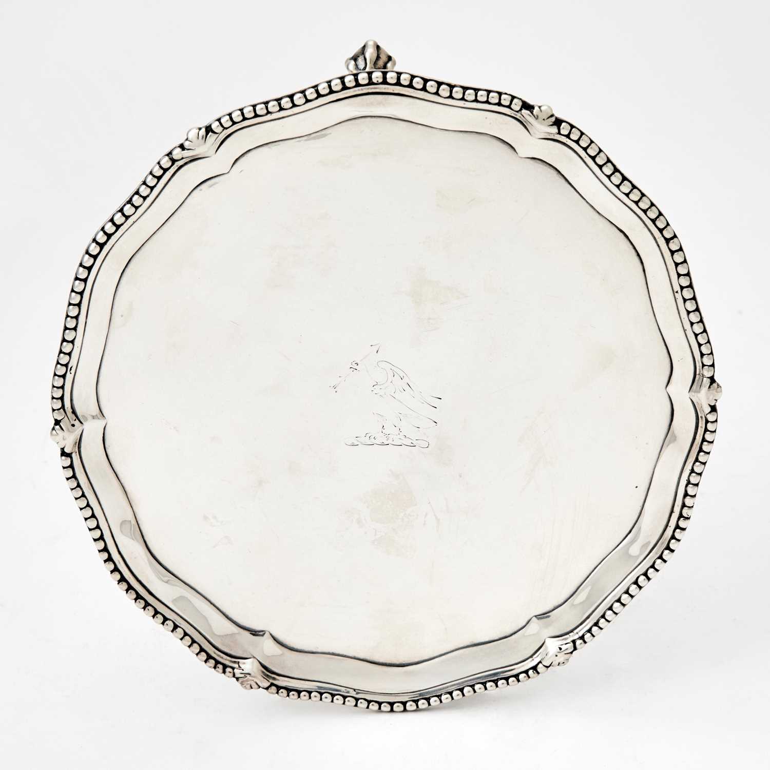 Lot 96 - George III Sterling Silver Waiter