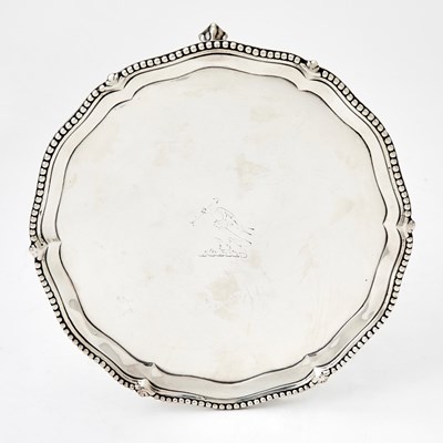 Lot 96 - George III Sterling Silver Waiter