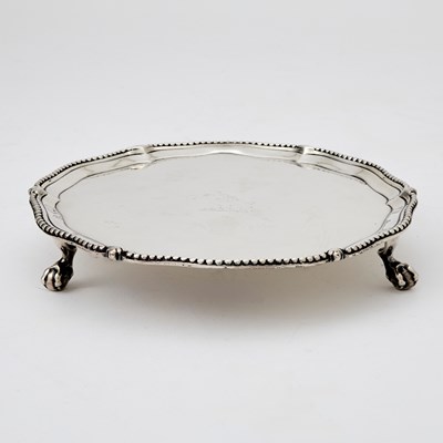 Lot 96 - George III Sterling Silver Waiter