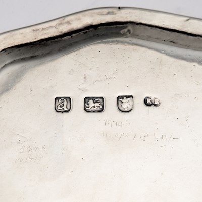 Lot 96 - George III Sterling Silver Waiter