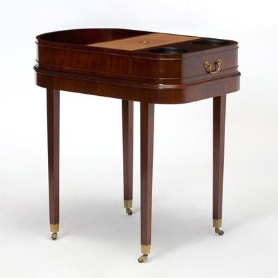 Lot 537 - George III Style Mahogany Drinks Table