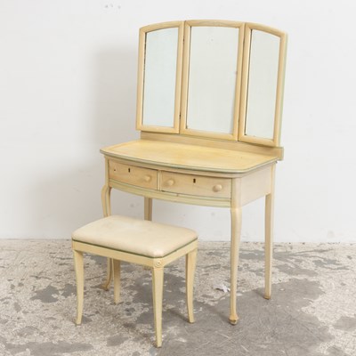 Lot 386 - Paint Decorated Dressing Table