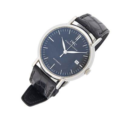 Lot 73 - International Watch Co. Gentleman's Stainless Steel 'Portofino' Wristwatch, Ref. IW356305