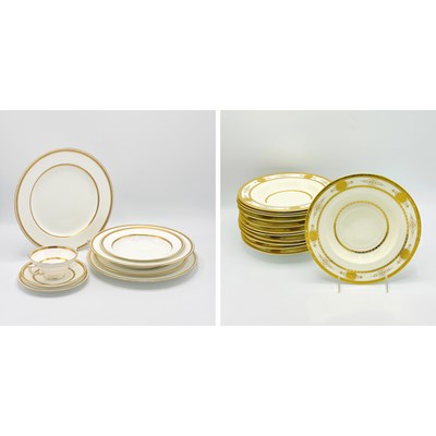 Lot 1062 - Assembled Mintons for Tiffany & Co Porcelain Dinner Service