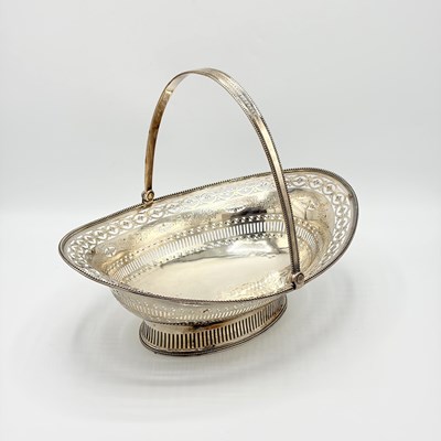 Lot 1106 - George III Sterling Silver Basket