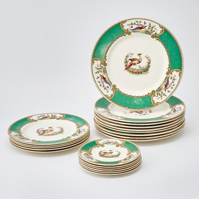 Lot 3070 - Myott Staffordshire Porcelain "Chelsea Bird" Part Dinner Service