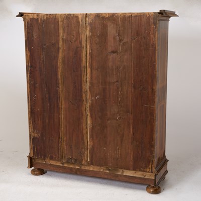 Lot 278 - Austrian Baroque Inlaid Walnut Schrank