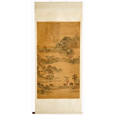 Lot 126 - A Chinese Painting, After Dong Yuan