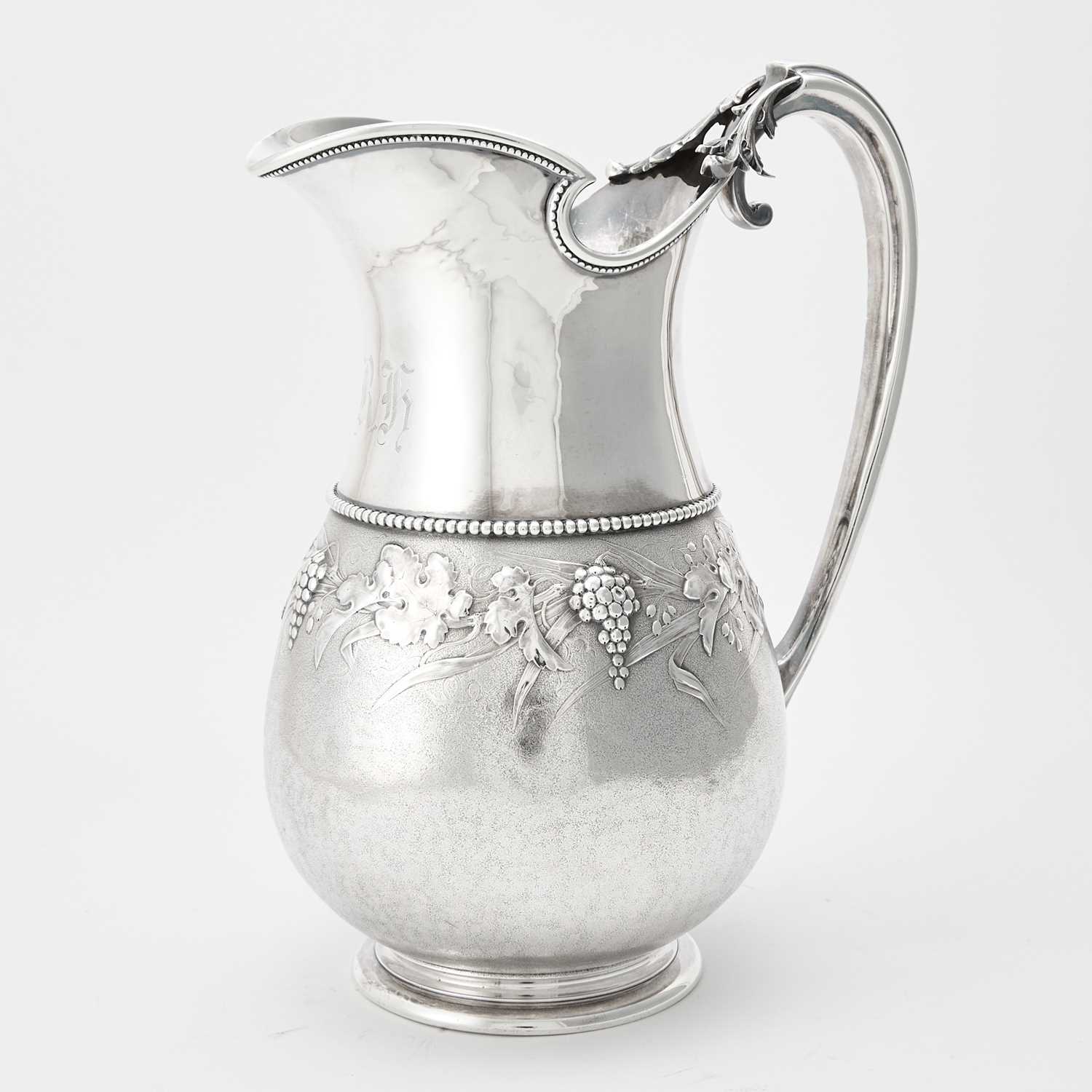 Lot 123 - Gorham Sterling Silver Water Pitcher
