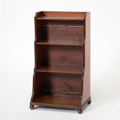 Lot 432 - George III Mahogany Open Bookcase