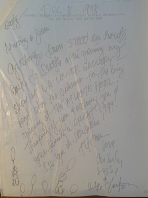 Lot 408 - Dale Chihuly Raphael Blue Blown Glass Wall Sconce