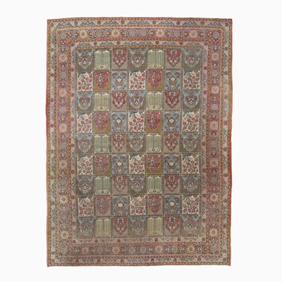 Lot 441 - Qum Wool Carpet