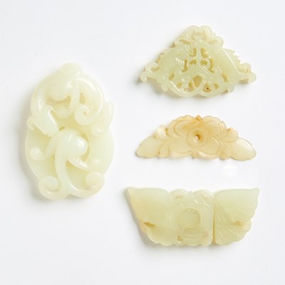 Lot 357 - Four Chinese Jade Carvings